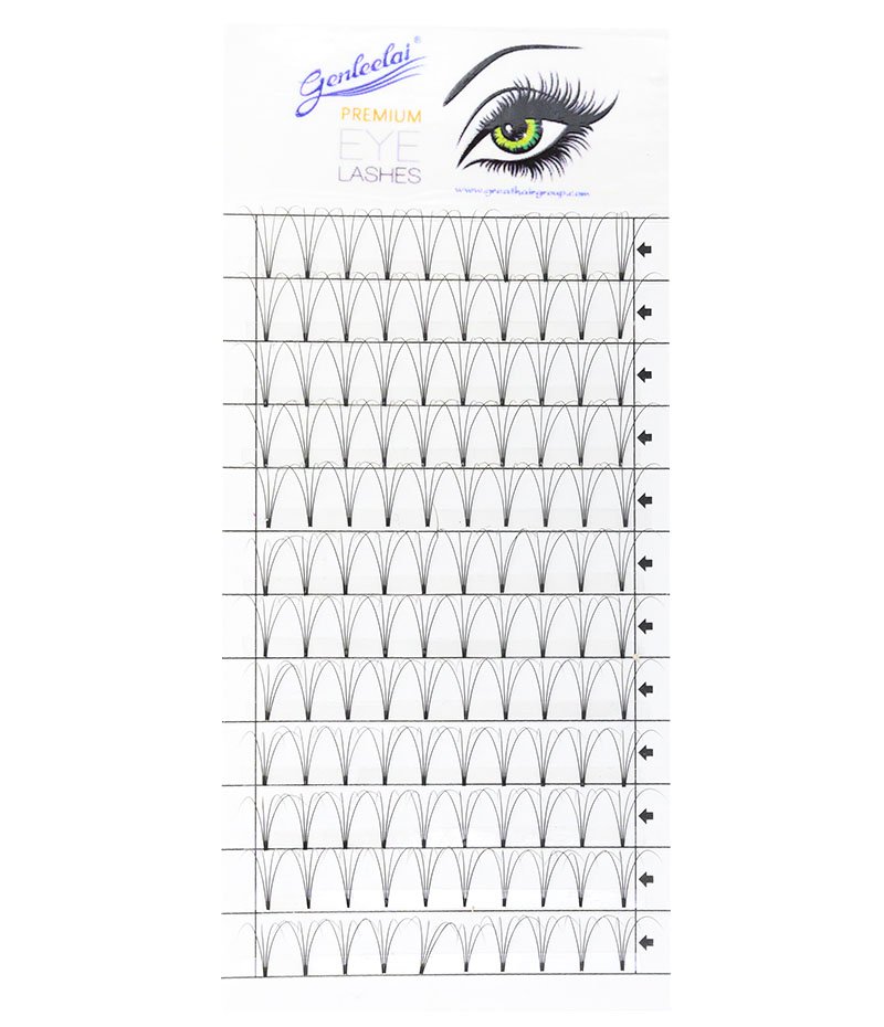 0.07 pestañas rizadas 4D D